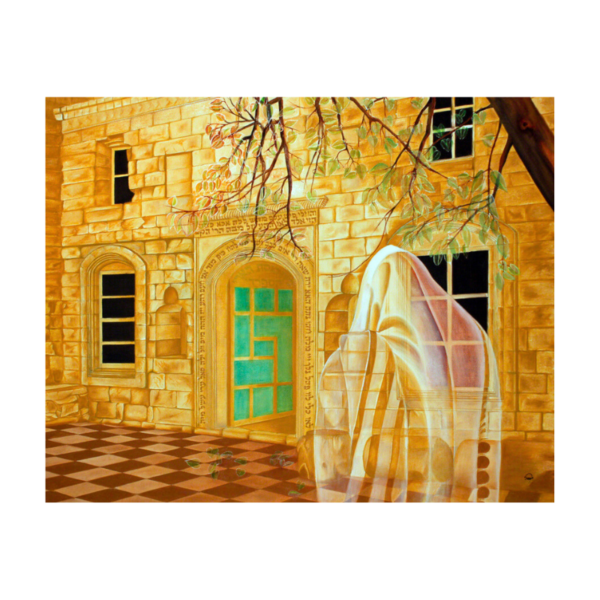 Praying in Tzfat